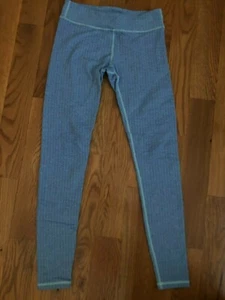 Lululemon's Ivviva Blue and Green Leggings - Girl's Size 14 - Picture 1 of 3