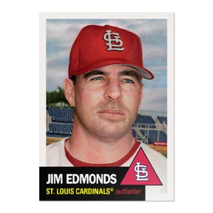 2024 Topps Living Set 712 Jim Edmonds - Free Shipping Always! - Picture 1 of 2