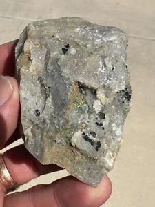 ACANTHITE- Eureka Standard Mine, E. Tintic Mining District, Utah Co, Utah - Picture 1 of 10