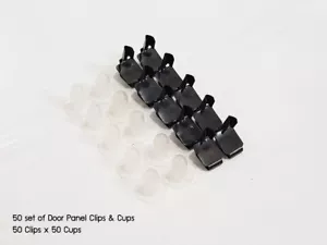 50 Set Door Panel Clip For Datsun Nissan Fairlady 240Z 260Z 280Z 120Y 140Y 160J - Foto 1 di 5