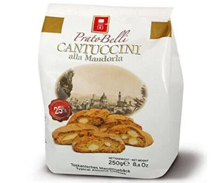 Belli Cantuccini À L'Amande Biscuit Aux Amandes Toscanes 250g - Foto 1 di 1