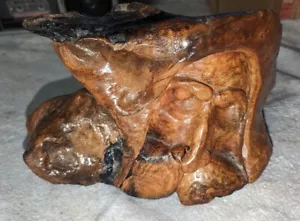 Hand Carved Wooden Wizard / Signed Waldrop On Bottom - Picture 1 of 6