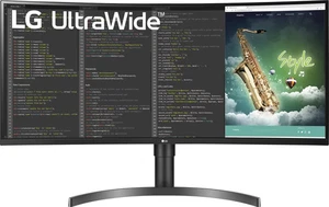 LG UltraWide 35WN75CP-B 89cm (35") UWQHD Curved Office Monitor 21:9 HDMI/DP/U... - Bild 1 von 7