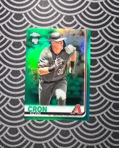 Kevin Cron 2019 Topps Chrome Update #43 RC Geen Refractor /99 - Bild 1 von 2