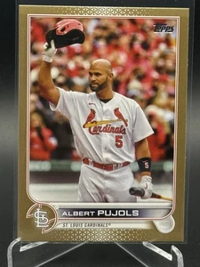 2022 Topps Update ALBERT PUJOLS Gold Border /2022 - Bild 1 von 2