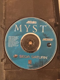 Myst (Sega Saturn, 1995) Disc And Case (read Description)