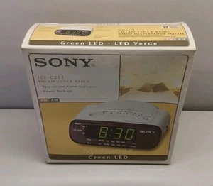 Radio orologio Sony AM/FM Dream Machine ICF-C212 bianco - Foto 1 di 10