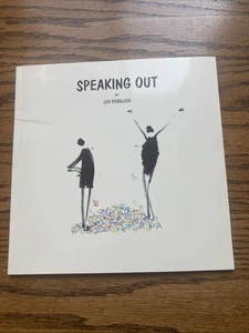 Leo Posillico Speaking Out 1997 Signed Paperback 1st Edition Art Cartoons - Picture 1 of 5