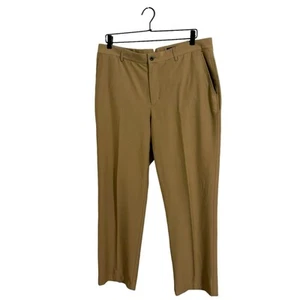 Dunning Everbest hellbraune plissierte Golfhose 36 x 30 - Bild 1 von 7