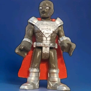 Rare Imaginext Steel Superman Mini Action Figure DC Comics Fisher Price - 3" - Picture 1 of 4