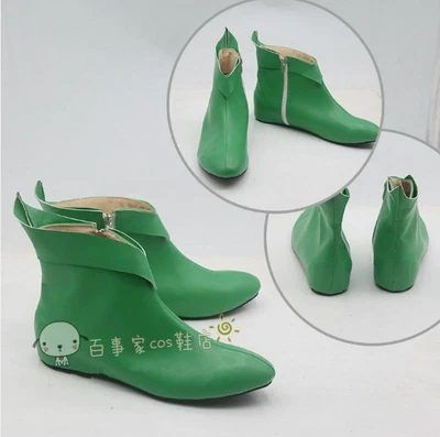 Zapatos con disfraces Superhéroe Robin Botas Cos Zapatos Foto 1 de 4