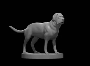 Mastiff for D&D Dungeons and Dragons Pathfinder DND Mini - Bild 1 von 1