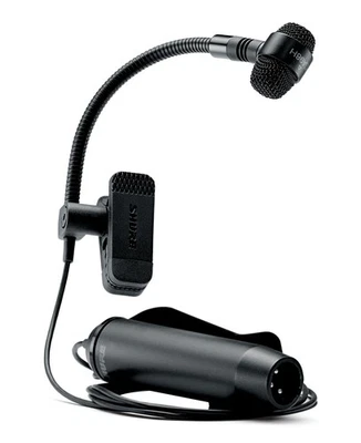 Shure PGA 98H-XLR Kondensator Clip-On Mikrofon Instrument Bläser Schwanenhals - Bild 1 von 2