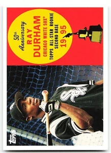 🔥 2008 Topps #AR104 Ray Durham All-Rookie Team 50th Anniversary - Picture 1 of 2