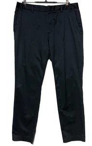 Bonobos Pants Mens 36X32 Black Weekday Warrior Tuesday Athletic Fit Dress Slacks - Picture 1 of 12