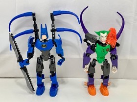 Lego 4526 & 4527 - DC Comics Batman & The Joker Figures - 2012 - 99% Complete!