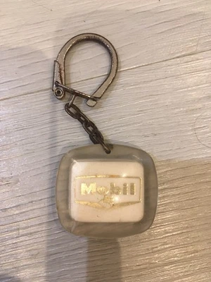 Ancien Porte Cle Mobil Vintage Original - Photo 1/2