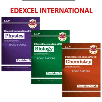 GCSE Edexcel International Revision Biology Chemistry Physics Triple Science CGP - Image 1 of 4