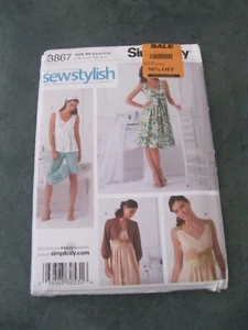 Simplicity:: Pattern no. 3867 : Ladies Items : Sizes 6 - 14 :2007 : Uncut - Picture 1 of 2