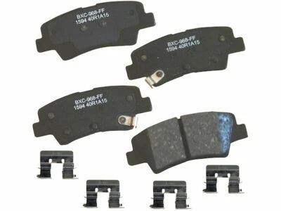 Комплект задних тормозных колодок Bendix 81536JS 2015 2016 EX для Kia Forte Koup 2014-2017 годов выпуска - Изображение 1 из 2