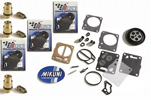 Yamaha XL1200 XLT1200 99-05 Genuine Mikuni Triple Carb Rebuild Kit & Needle Seat - Picture 1 of 2