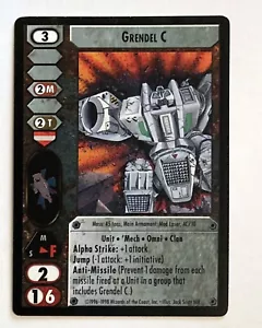 Grendel C Battletech CCG Crusade 'Mech - Bild 1 von 1
