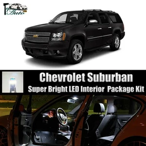 Bright White LED Lights Interior Package Kit for 2007 - 2014 Chevrolet Suburban - Picture 1 of 11