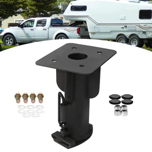 15" Fifth Wheel RV Trailer Adapter Hitch to Gooseneck Ball - Durable Design - Picture 1 of 17
