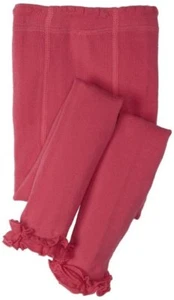 Jefferies Socks Baby Girls' Ruffle Footless Tights Hot Pink - Picture 1 of 2