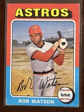 1975 Topps Baseball #227 Bob Watson Astros