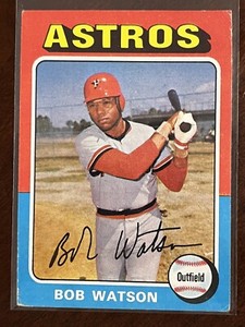 1975 Topps Baseball #227 Bob Watson Astros