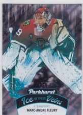 21/22 PARKHURST..MARC-ANDREA FLEURY..ICE IN THEIR VEINS..CARD # IV-14.BLACKHAWKS
