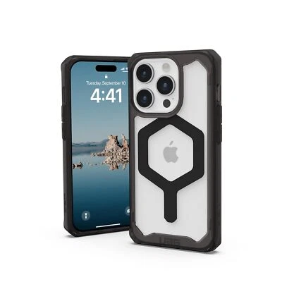 Capa UAG iPhone 15 Pro 6.1" Plyo preta/preta, ímã embutido para MagSafe - Imagem 1 de 4