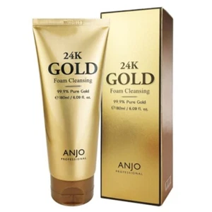 ANJO Professional 24K Gold Foam Cleansing 180ml Moisturizing Cleanser K-Beauty - Bild 1 von 6