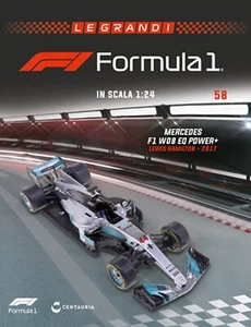 NEW 1:24 F1 MERCEDES AMG F1 W08 - Lewis Hamilton 2017 ALTAYA +Mag. no Minichamps - Foto 1 di 2
