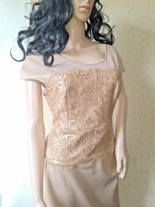 Abendkleid Gr. 38/40 Ballkleid zur Hochzeit Party Abschlußball Kleid neu - Bild 1 von 3