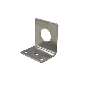 L-Bracket 1255 3/4 Hole Stainless Steel NMO 3/4 Hole Mount L Bracket Mobile Ante - Picture 1 of 1