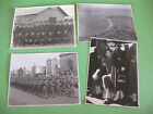 Korean War Large Photographs Anzac Day March One Signed On Reverse By Corps