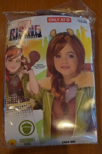 SQUIRREL GIRL CHILD WIG - NIB - TARGET EXCLUSIVE MARVEL RISING SECRET WARRIORS - Picture 1 of 4