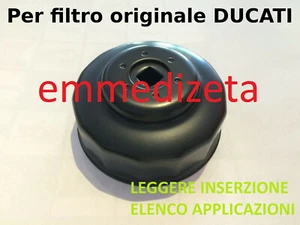 Chiave a tazza per filtro olio moto DUCATI 916 - 996 - 998 - 999 - 1098 - 1198 - Foto 1 di 1