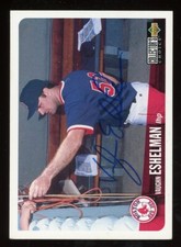 1995 Upper Deck VAUGHN ESHELMAN Signed Card autograph AUTO RED SOX