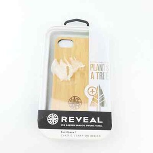Reveal Nara Bamboo Snap-On Case for Apple iPhone 7 Plus Natural Bamboo