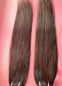 Virgin Straight Temple Echthaar Einzelspender Nagelhaut ausgerichtet Bündel - Bild 1 von 5