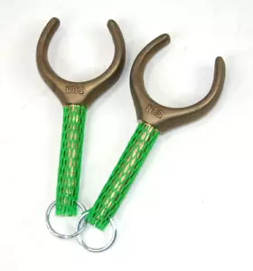 NRS Oarlock PAIR Standard Open Industrial Bronze Alloy Class III NEW 2 - Picture 1 of 4