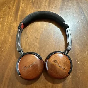 Thinksound ON1 Supra-Aural On-Ear Monitor Holz Kopfhörer (Natur/Schwarz) Selten - Bild 1 von 8