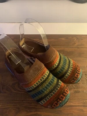 Manta india Børn marrón óxido verde azulado y oliva talla 6 Foto 1 de 4