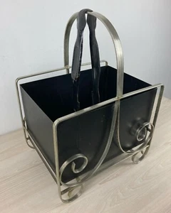 Vintage Mid Century Kindling Box - Picture 1 of 10