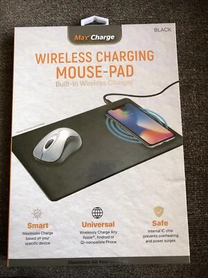 Max Charge Wireless Charging Mouse-Pad Built-in Wireless Charger Devices  - Image 1 of 2