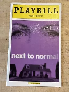 ¡Final NEXT TO NORMAL Playbill de Broadway! ¡MES DE CIERRE Ene 2011! Marin Mazzie +! - Imagen 1 de 6