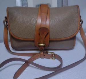 Vintage Dooney & Bourke AWL große Reittasche 7,25" x 11" x 3,5" BITTE LESEN - Bild 1 von 24